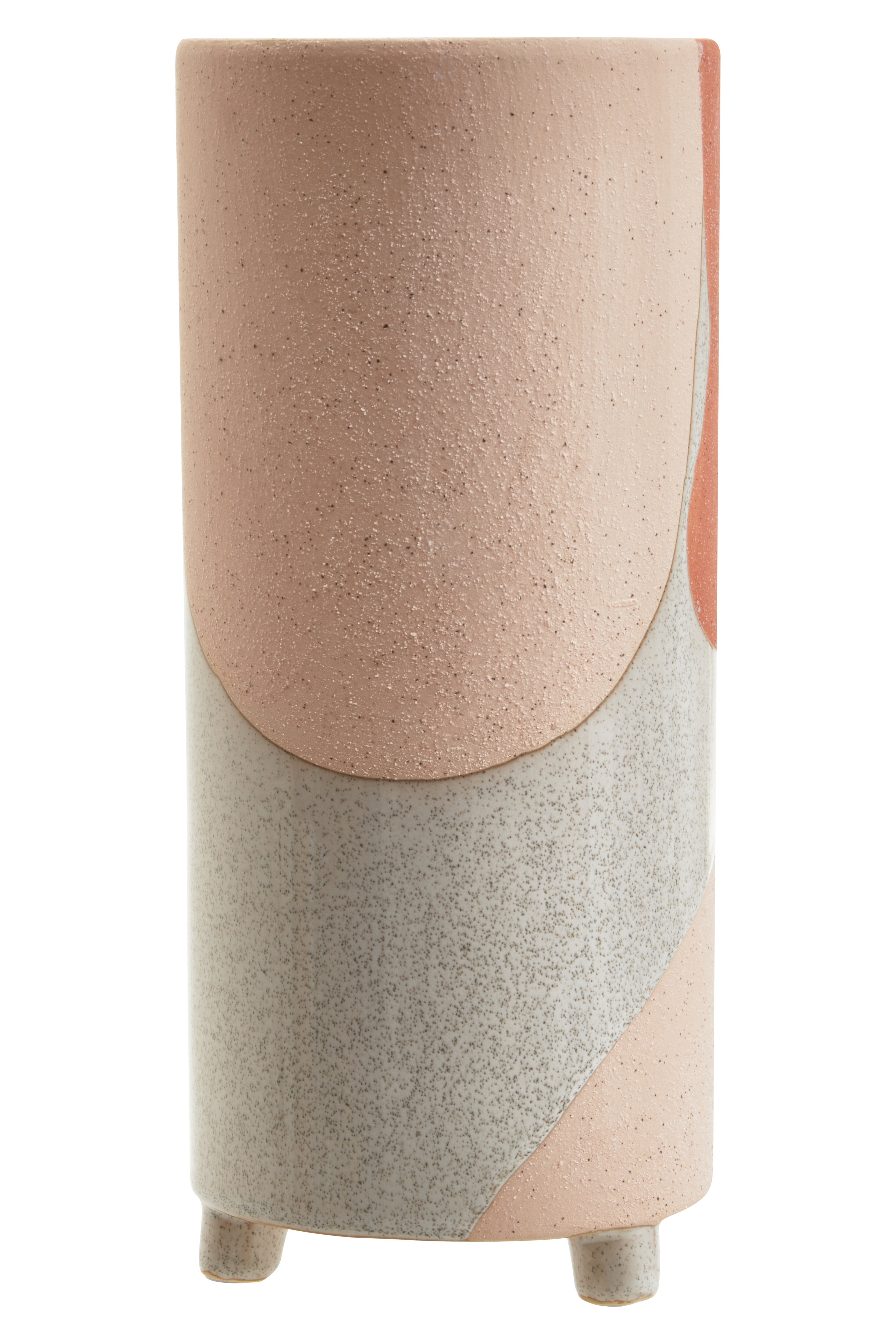 Carlo Abstract Terracotta Vase | Small